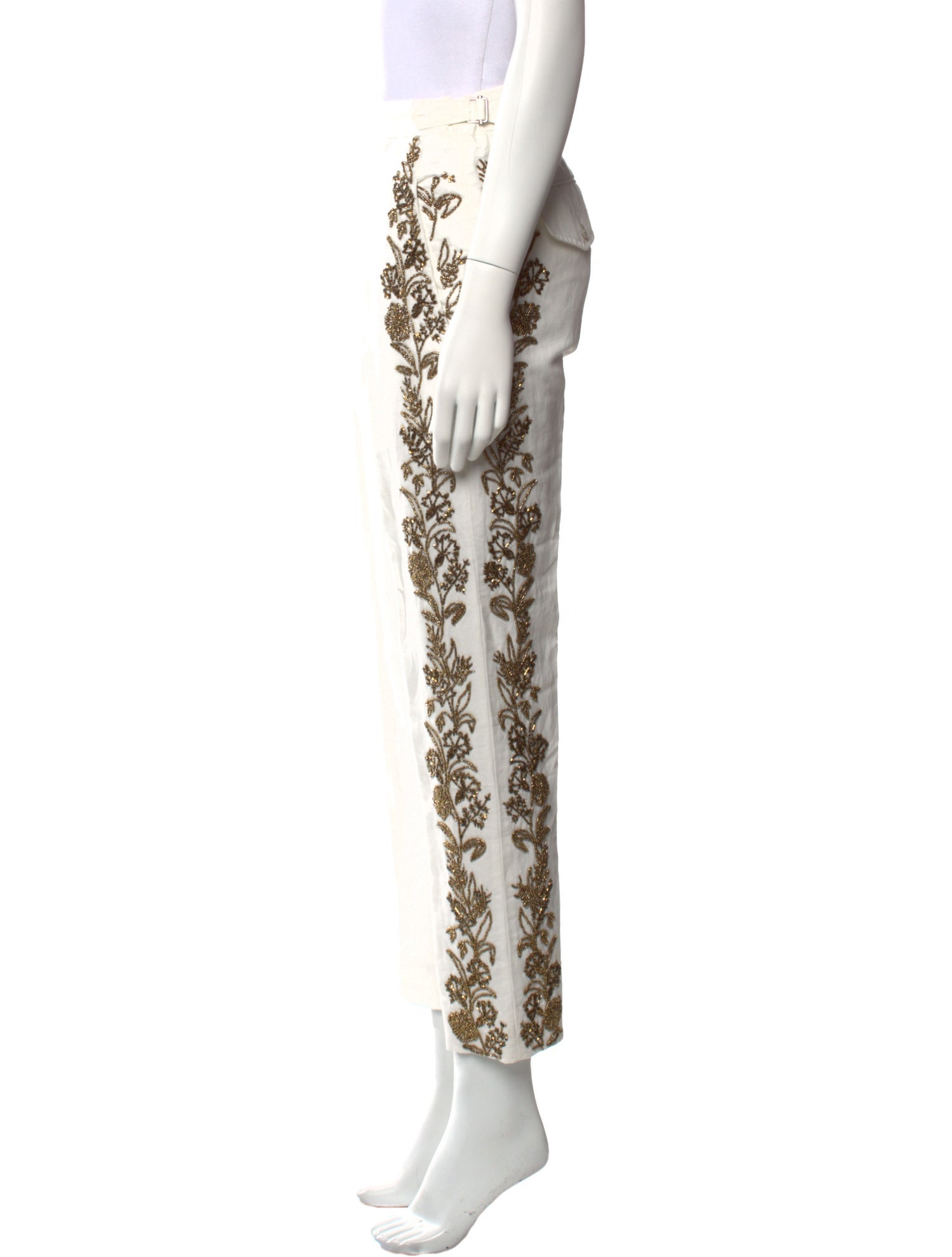 BODE Printed Straight Leg Pants