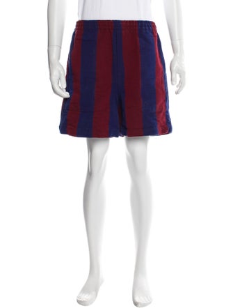 BODE Striped Jogger Shorts