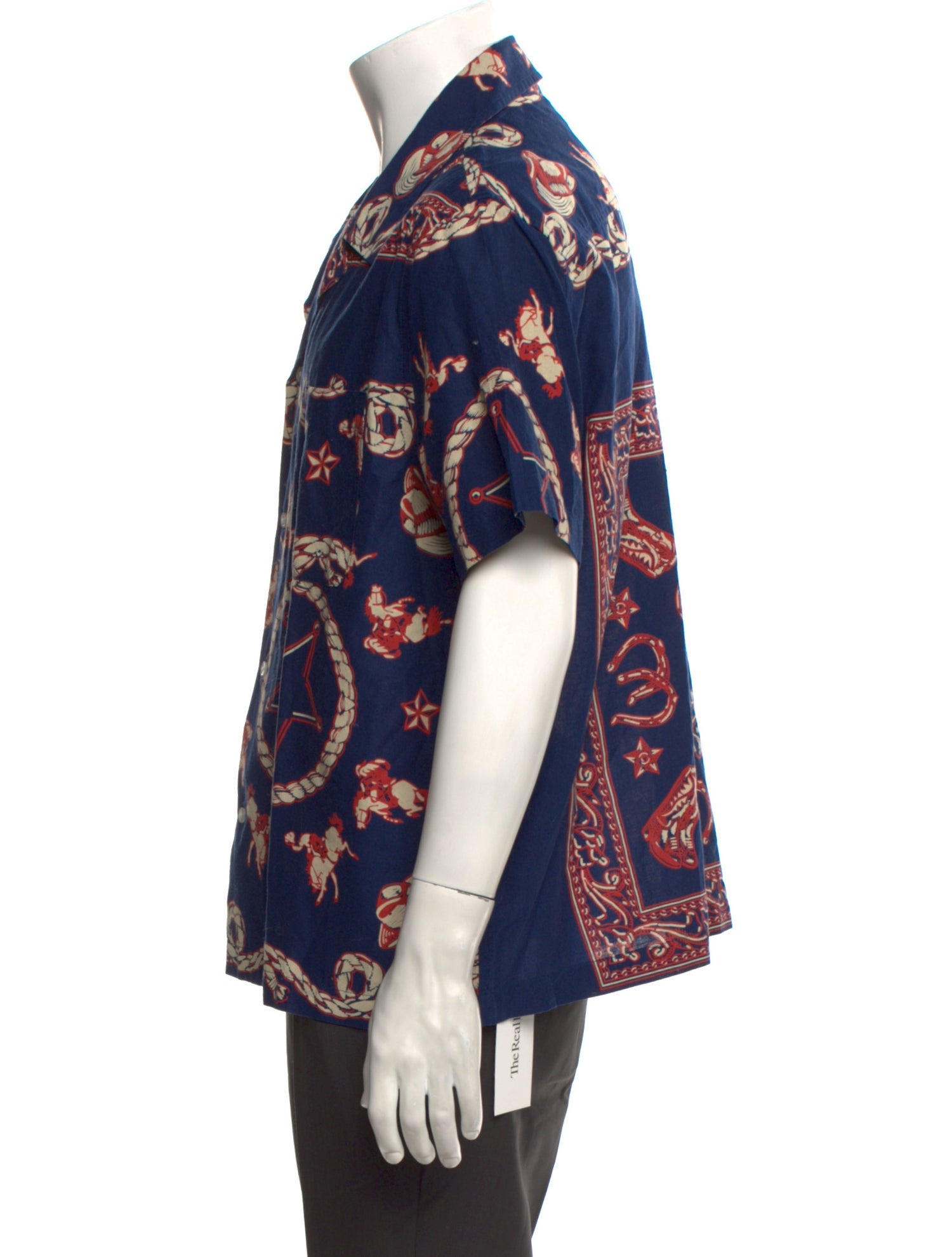 BODE Printed Short Sleeve Shirt