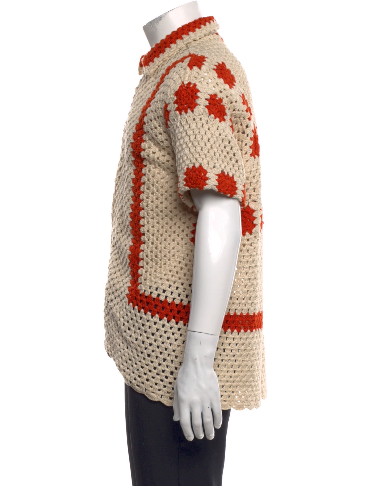 BODE Patterned Short Sleeve Shirt