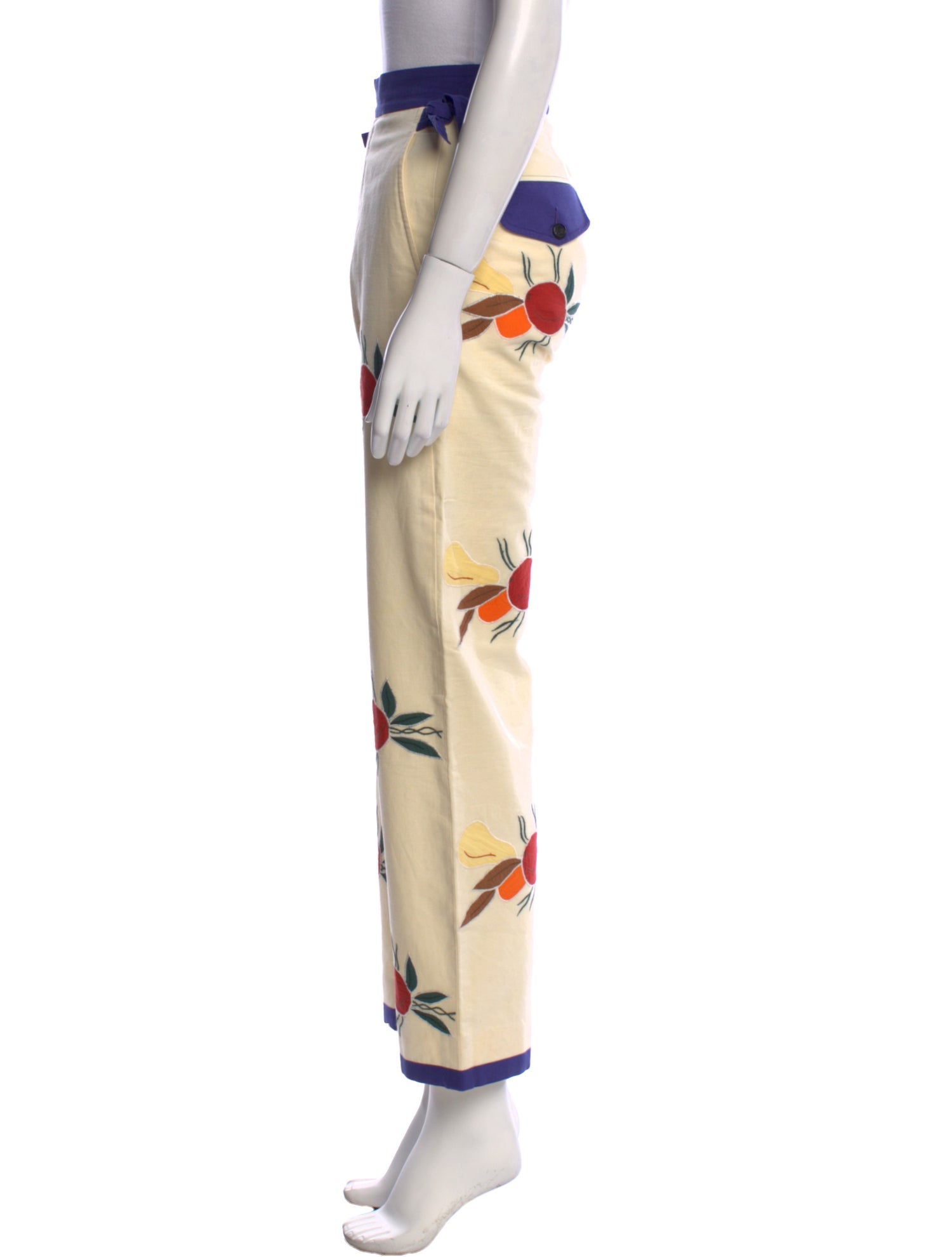 BODE Linen Straight Leg Pants