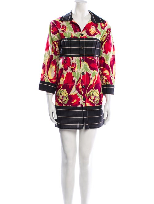 BODE Printed Mini Dress