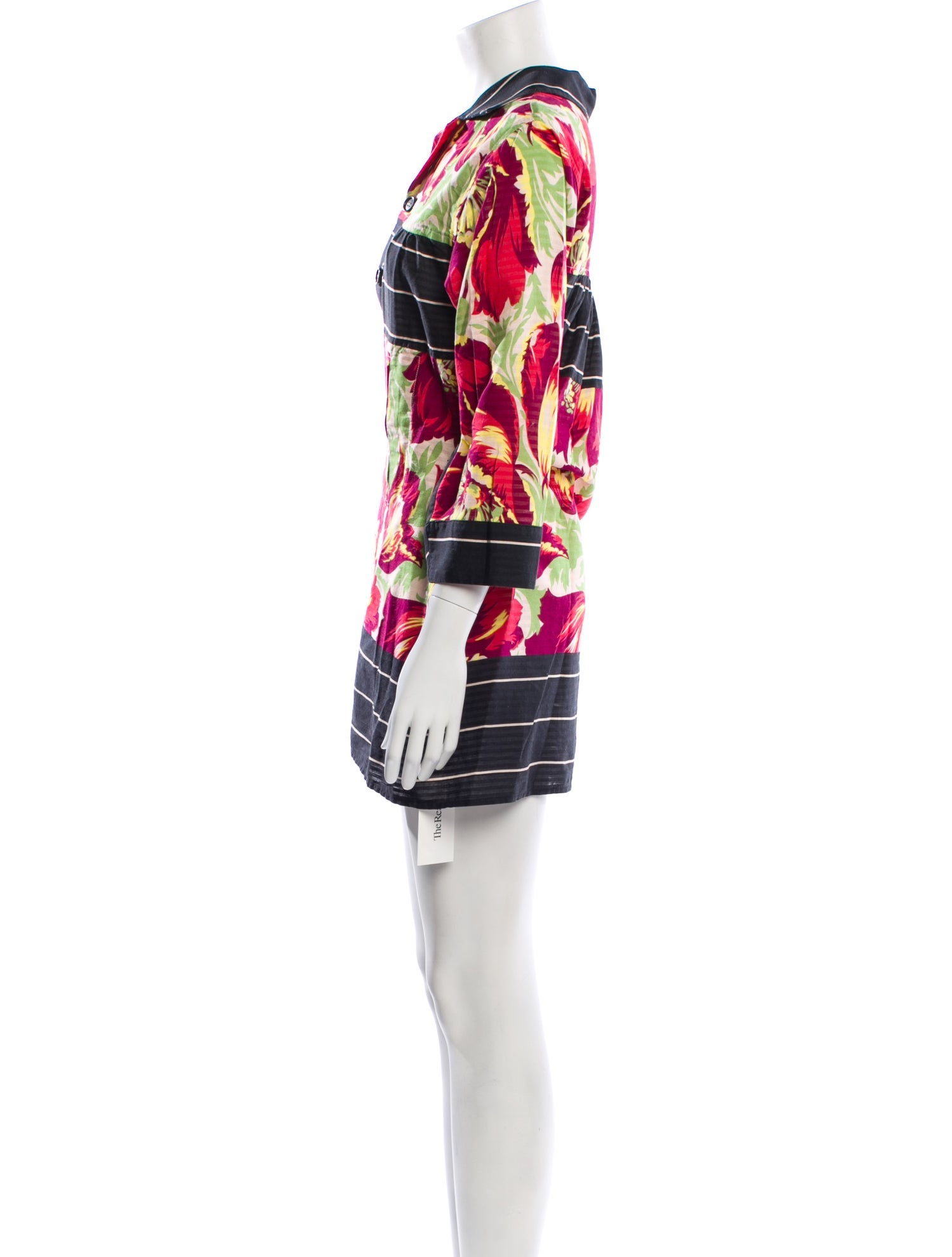 BODE Printed Mini Dress