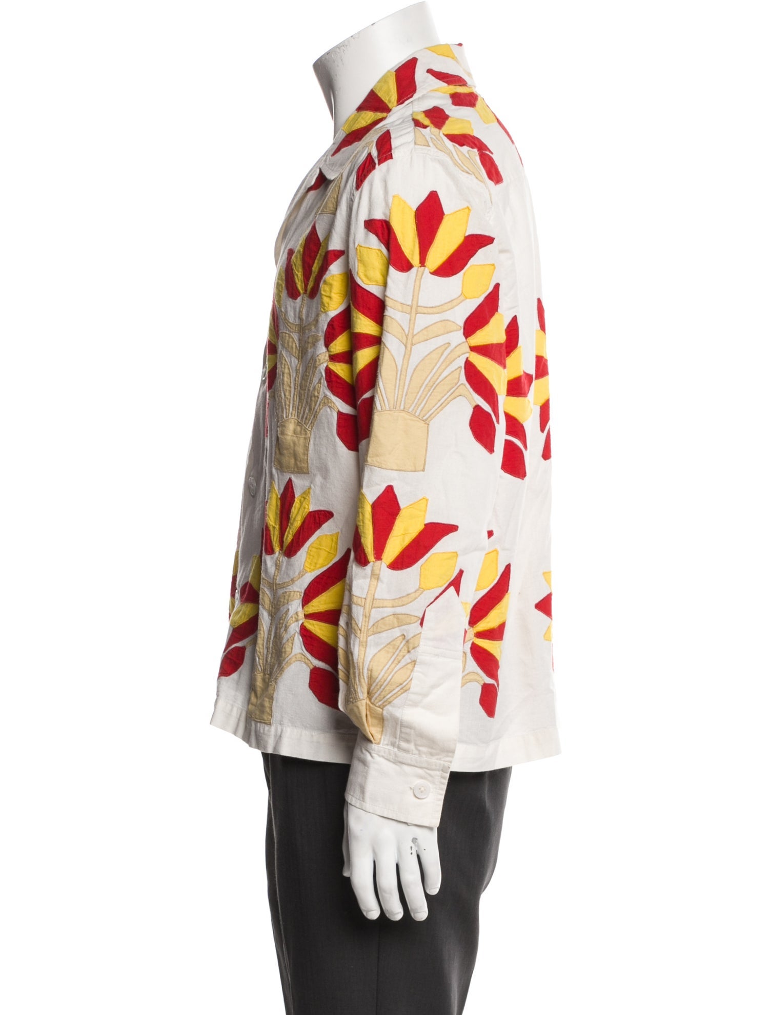 BODE Printed Long Sleeve Shirt