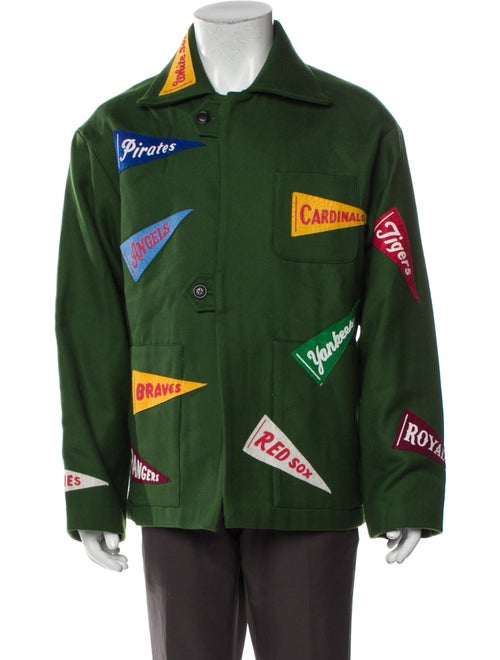 BODE Merino Wool Graphic Print Jacket