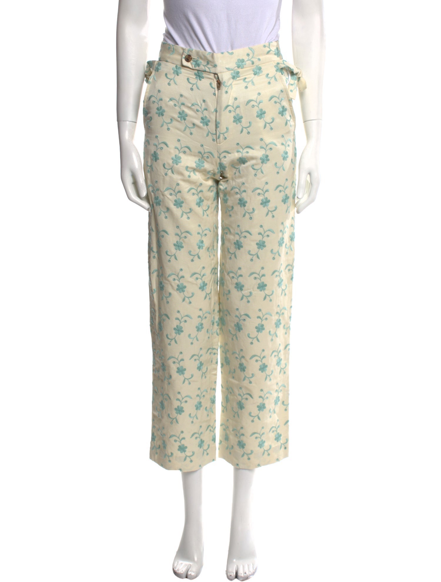 BODE Floral Print Straight Leg Pants w/ Tags