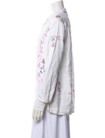 BODE Long Sleeve Button-Up Top