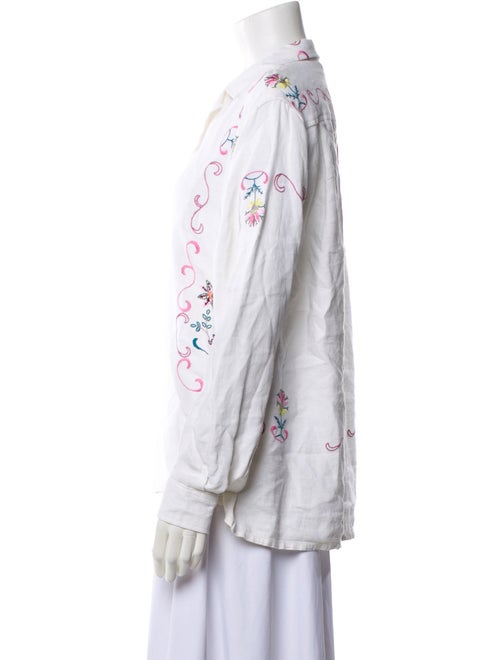 BODE Long Sleeve Button-Up Top