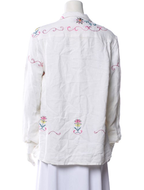 BODE Long Sleeve Button-Up Top