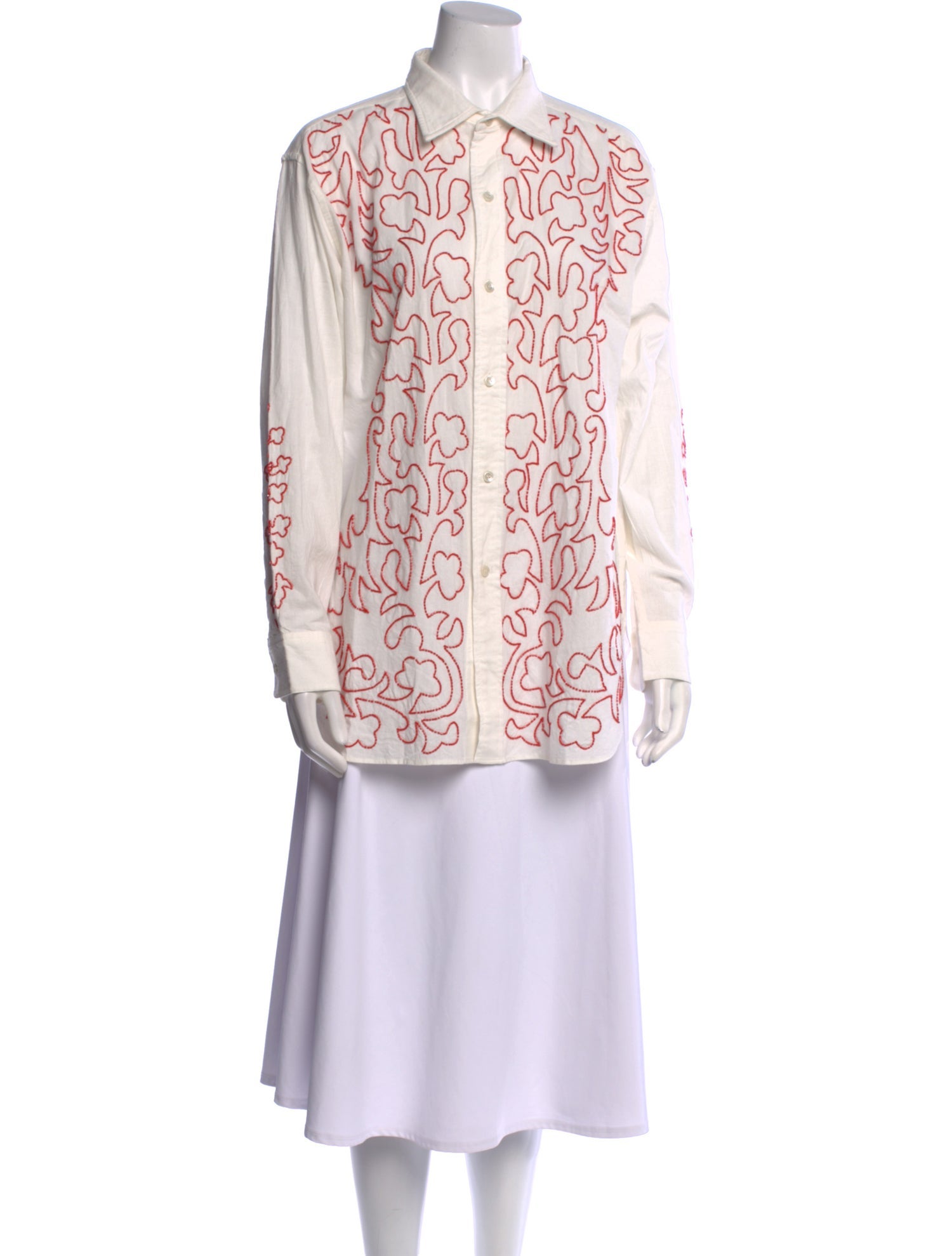 BODE Printed Long Sleeve Tunic