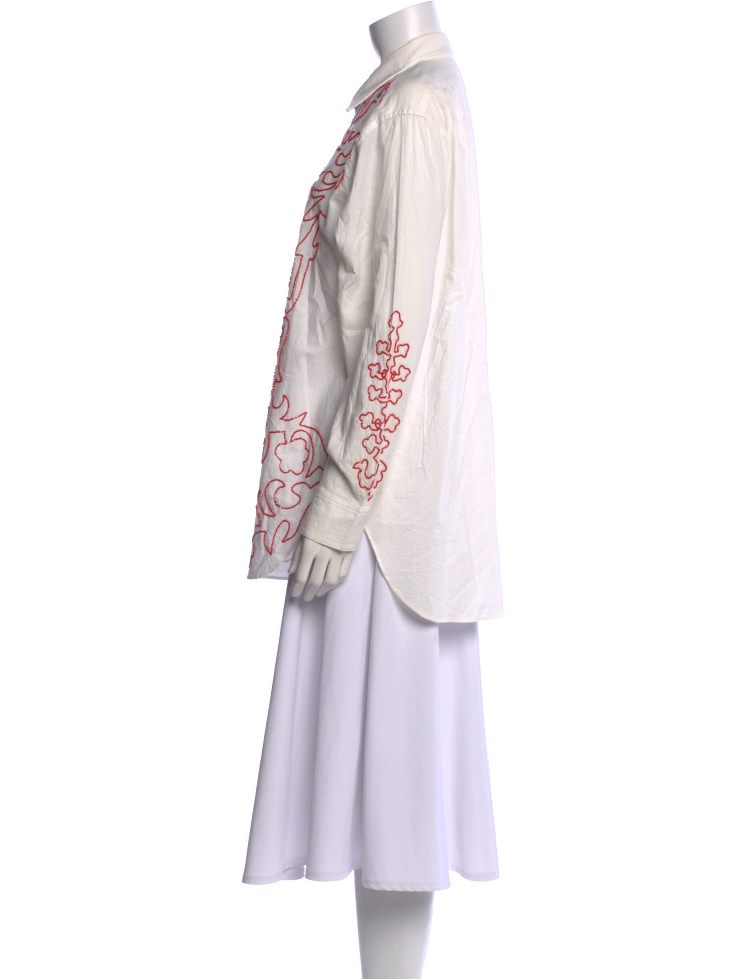 BODE Printed Long Sleeve Tunic