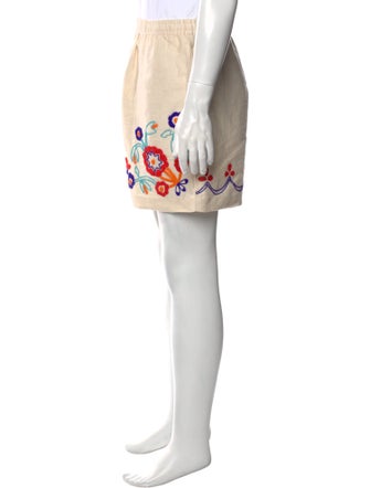 BODE Linen Jogger Shorts