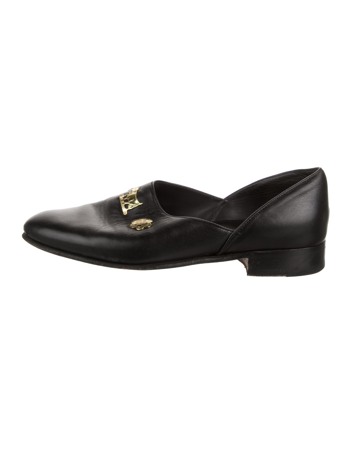BODE Leather D'Orsay Flats