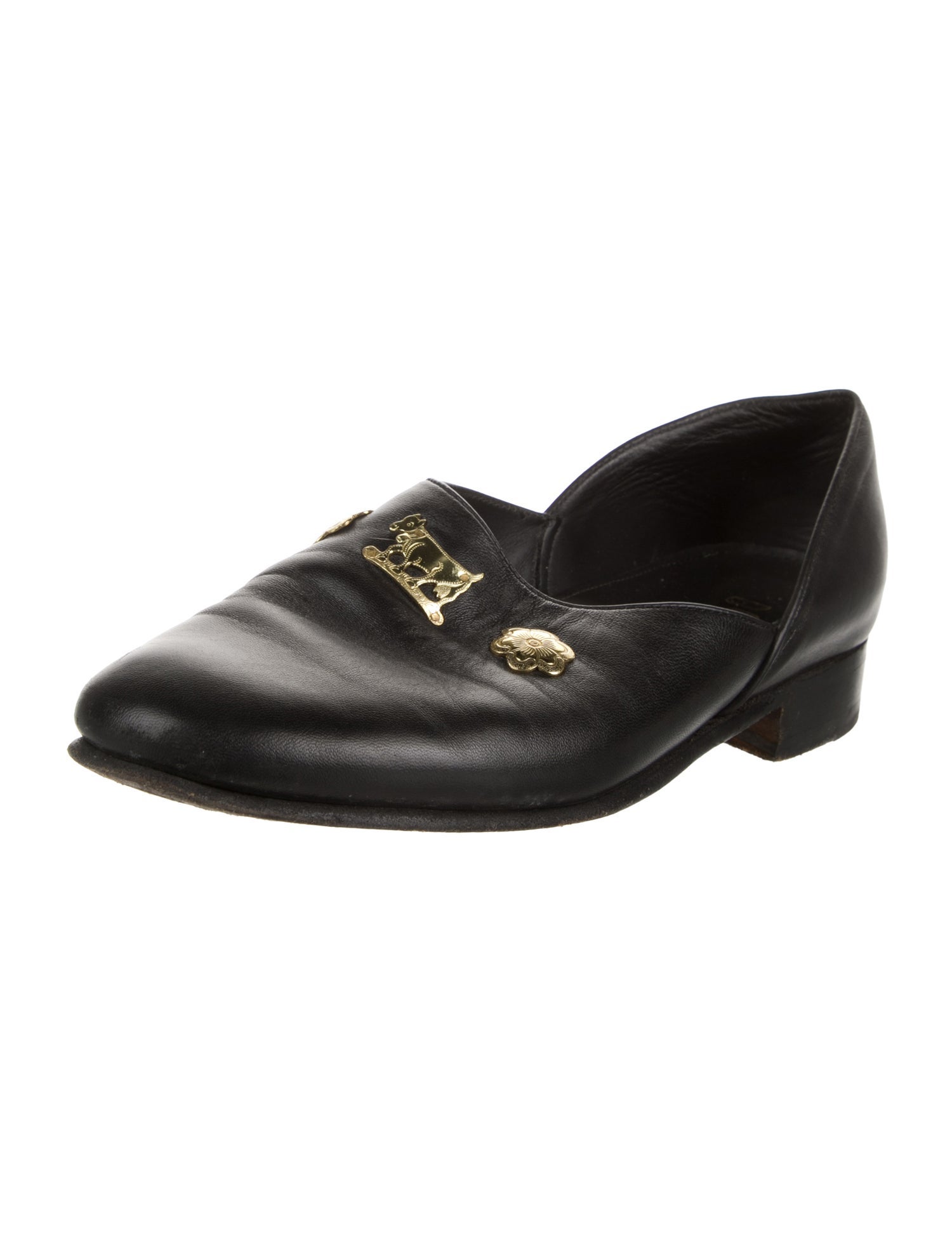 BODE Leather D'Orsay Flats