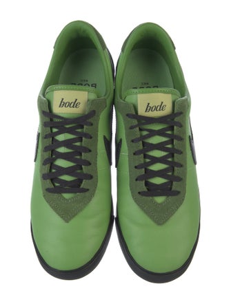 BODE Leather Printed Athletic Sneakers