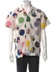 BODE Polka Dot Print Short Sleeve Shirt