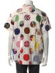 BODE Polka Dot Print Short Sleeve Shirt