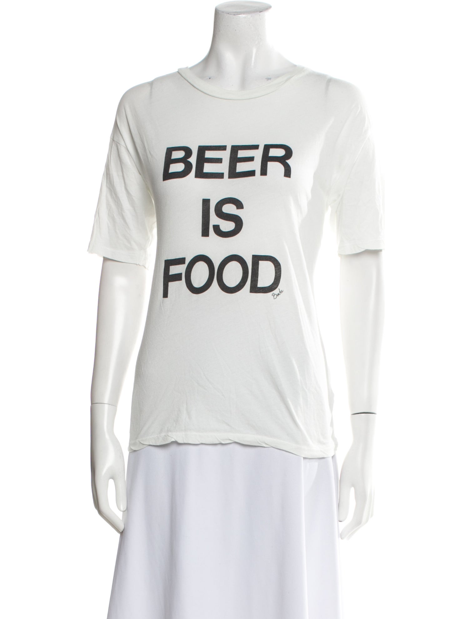 BODE Graphic Print Crew Neck T-Shirt