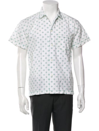 BODE Printed Short Sleeve Shirt