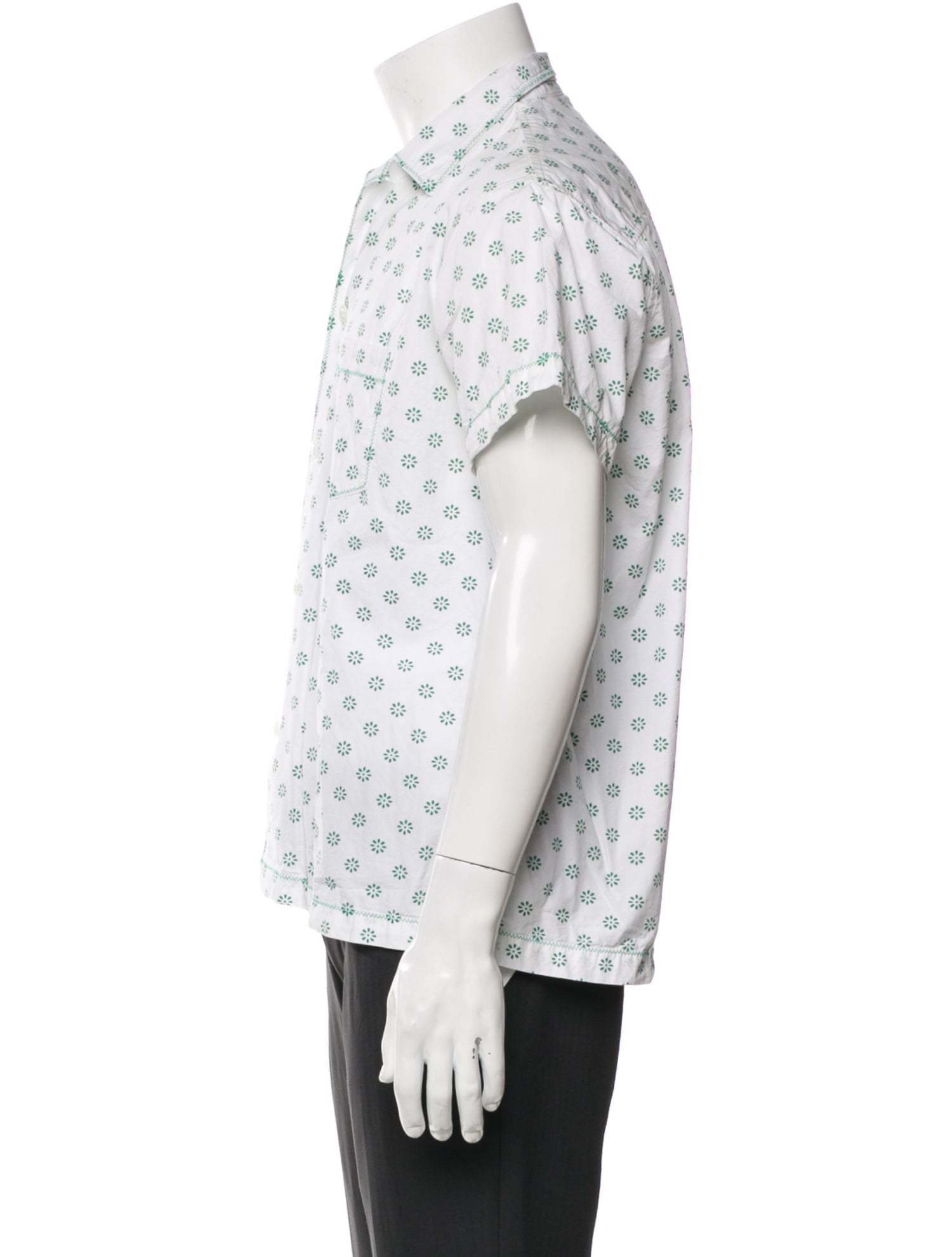 BODE Printed Short Sleeve Shirt