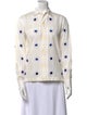 BODE Printed Long Sleeve Button-Up Top