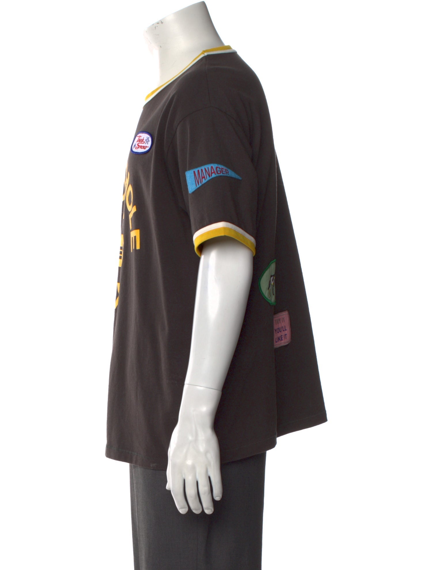 BODE Graphic Print Crew Neck T-Shirt