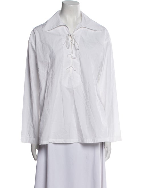BODE BONNIE SHIRT Long Sleeve Blouse