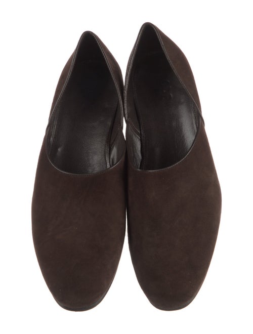 BODE Suede Leather Trim Embellishment Slippers