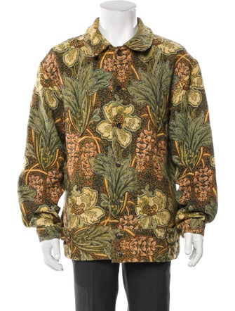 BODE Floral Print Trucker Jacket