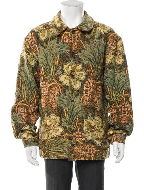 BODE Floral Print Trucker Jacket