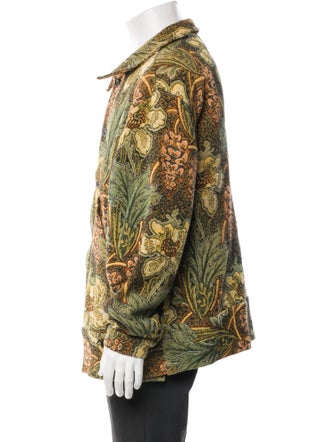 BODE Floral Print Trucker Jacket