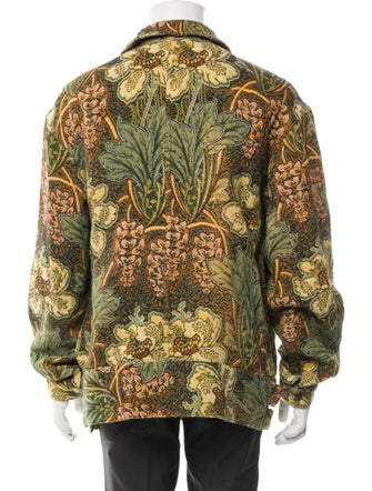 BODE Floral Print Trucker Jacket