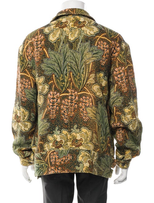 BODE Floral Print Trucker Jacket