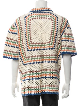 BODE Patterned Short Sleeve Shirt