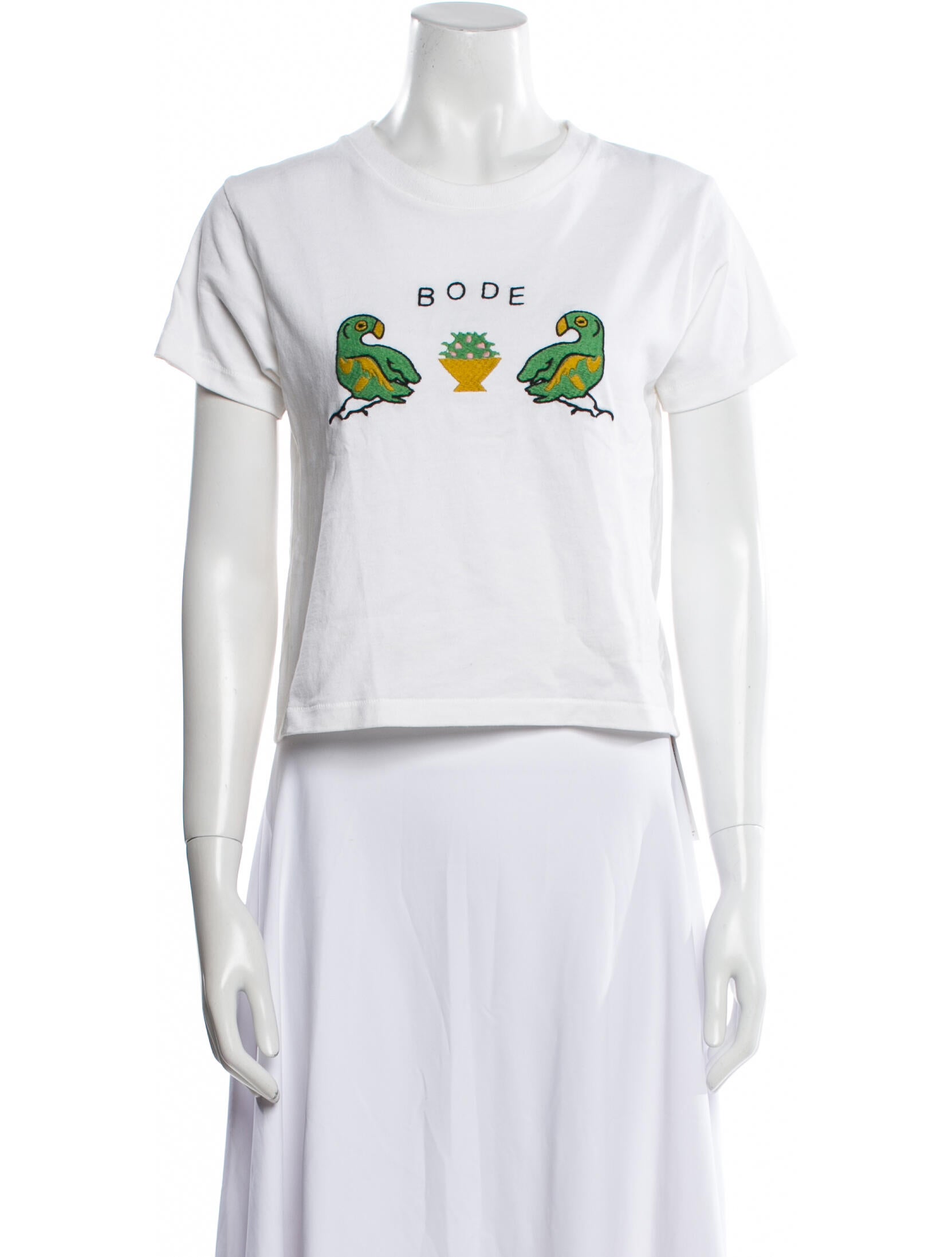 BODE Graphic Print Crew Neck T-Shirt