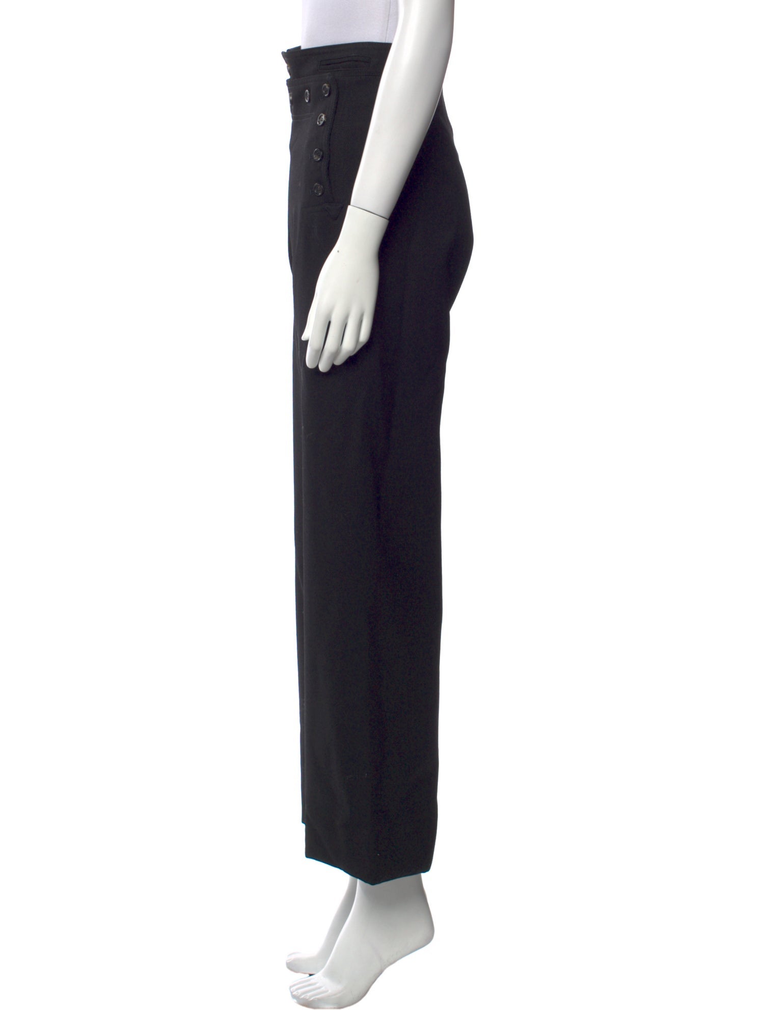 BODE Wool Wide Leg Pants