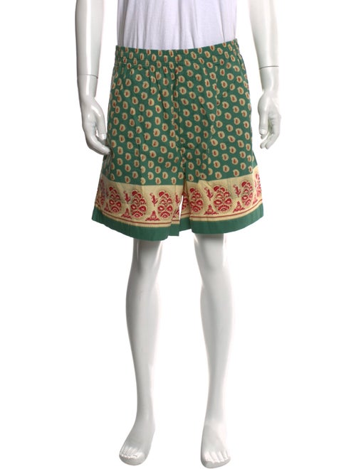 BODE Floral Print Jogger Shorts