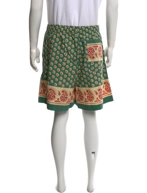 BODE Floral Print Jogger Shorts