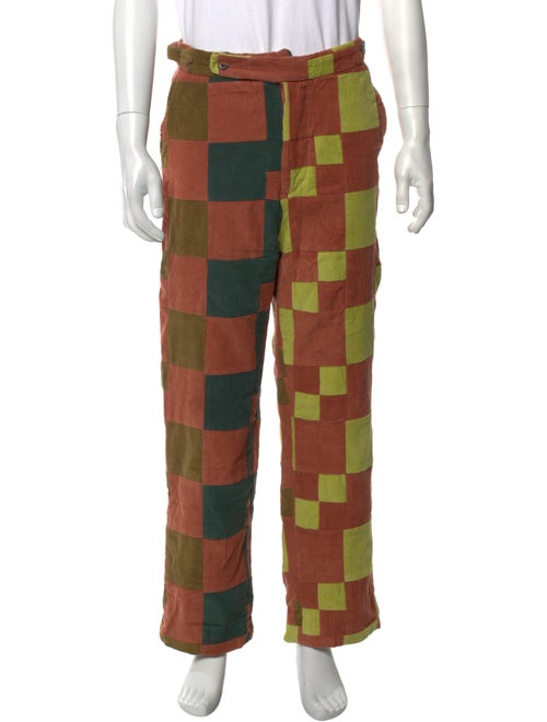 BODE Plaid Print Pants