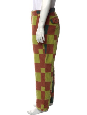 BODE Plaid Print Pants