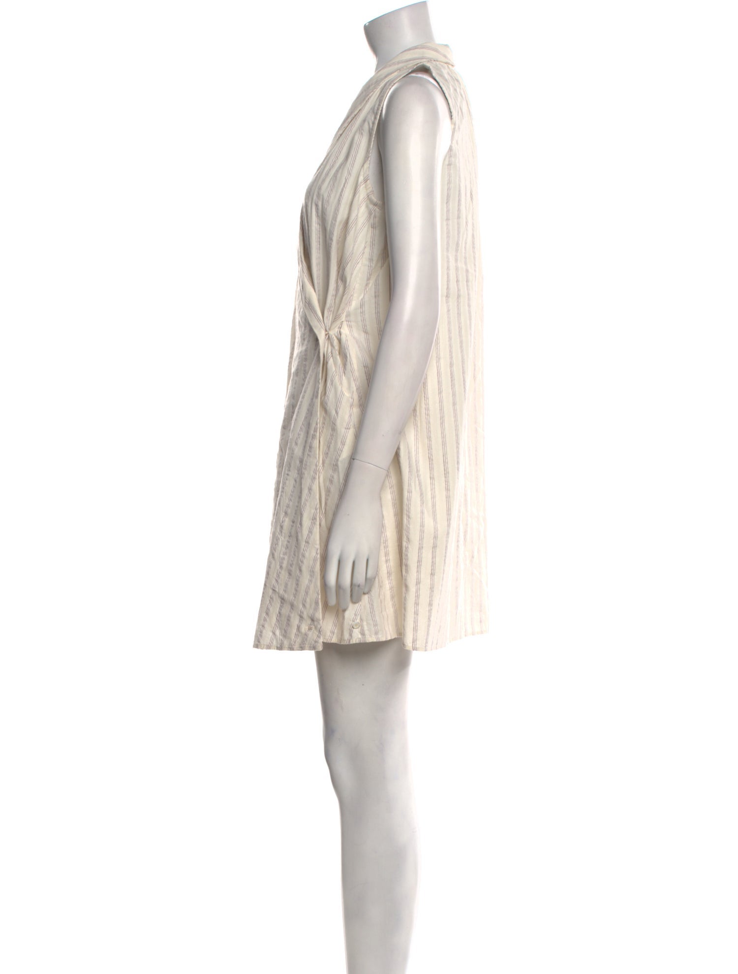 BODE Striped Mini Dress