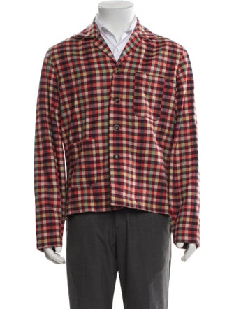 BODE Flannel Merino Wool Jacket