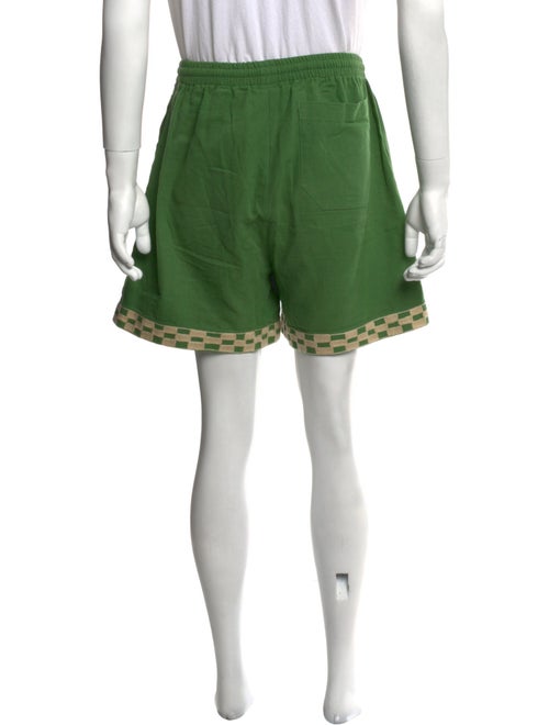 BODE Plaid Print Athletic Shorts