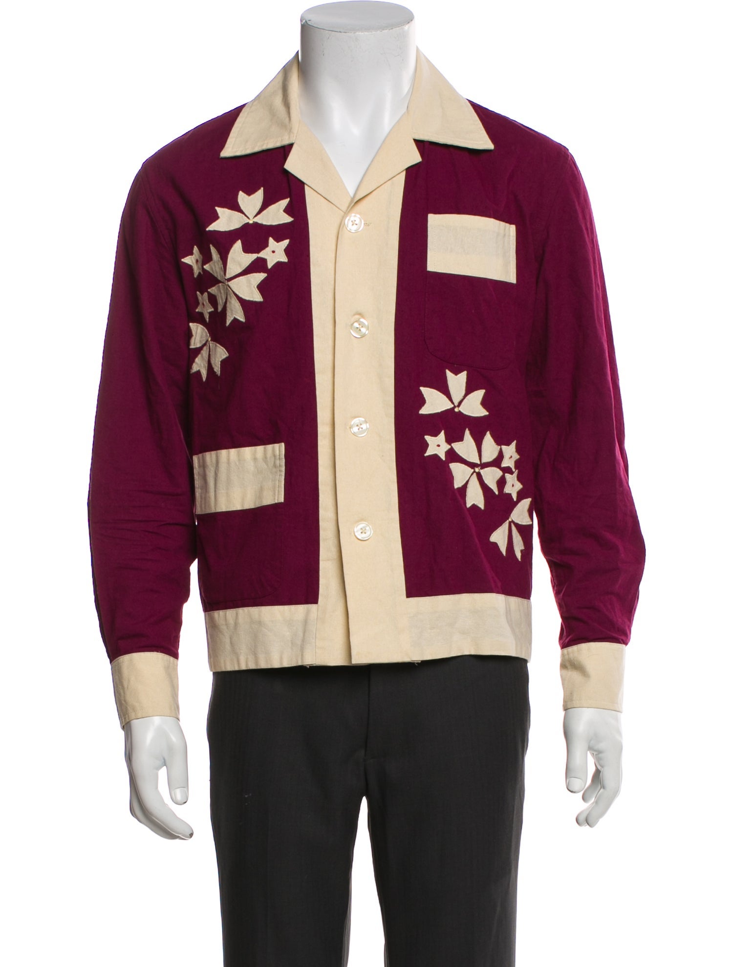 BODE Graphic Print Long Sleeve Shirt