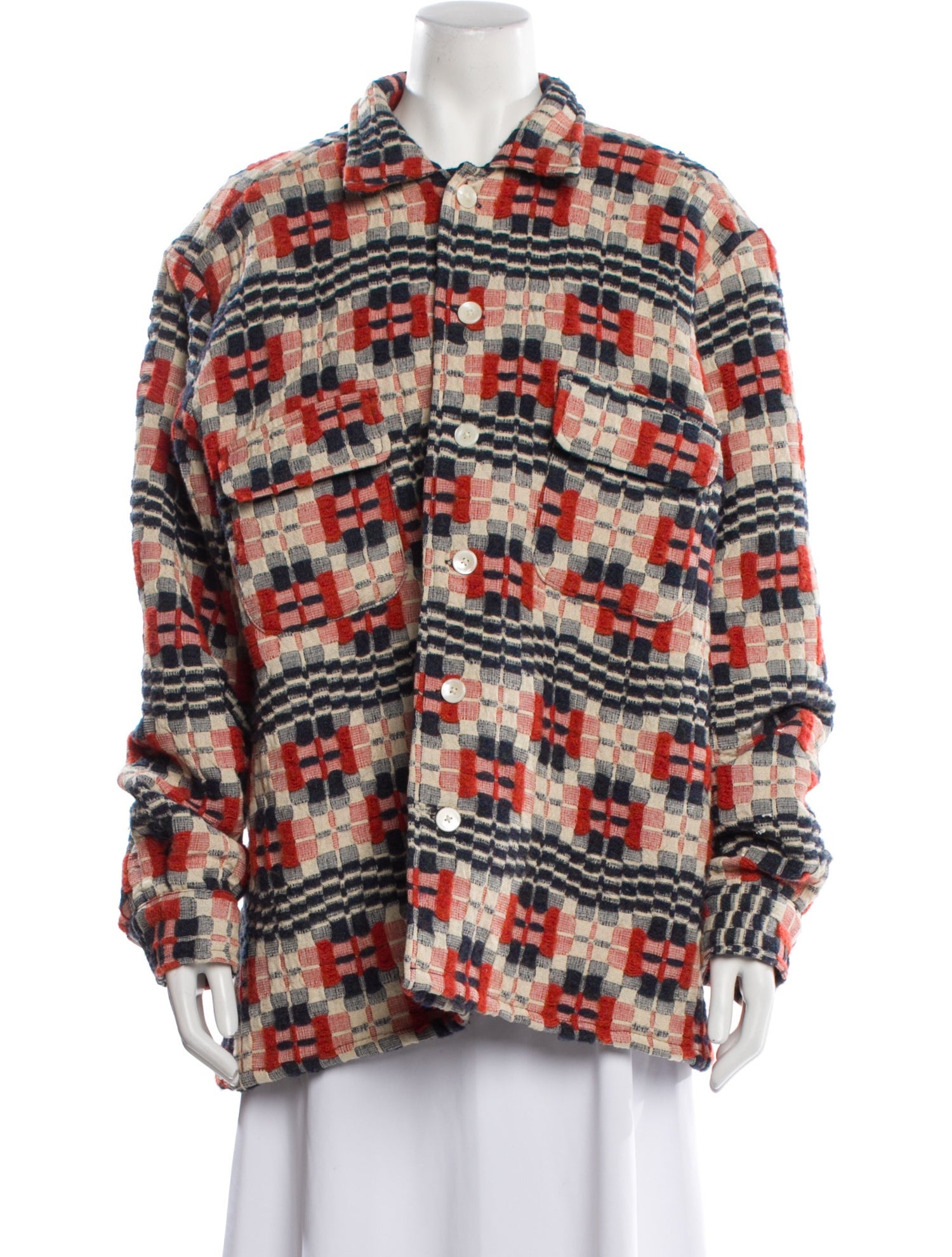 BODE Wool Printed Jacket