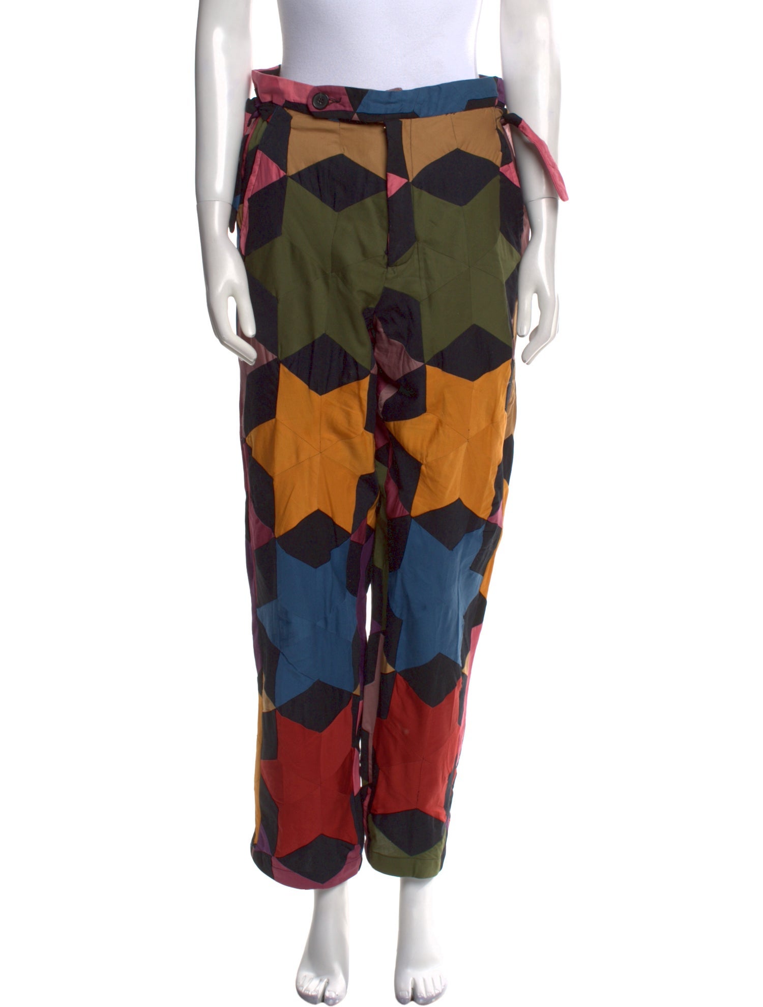 BODE Printed Straight Leg Pants