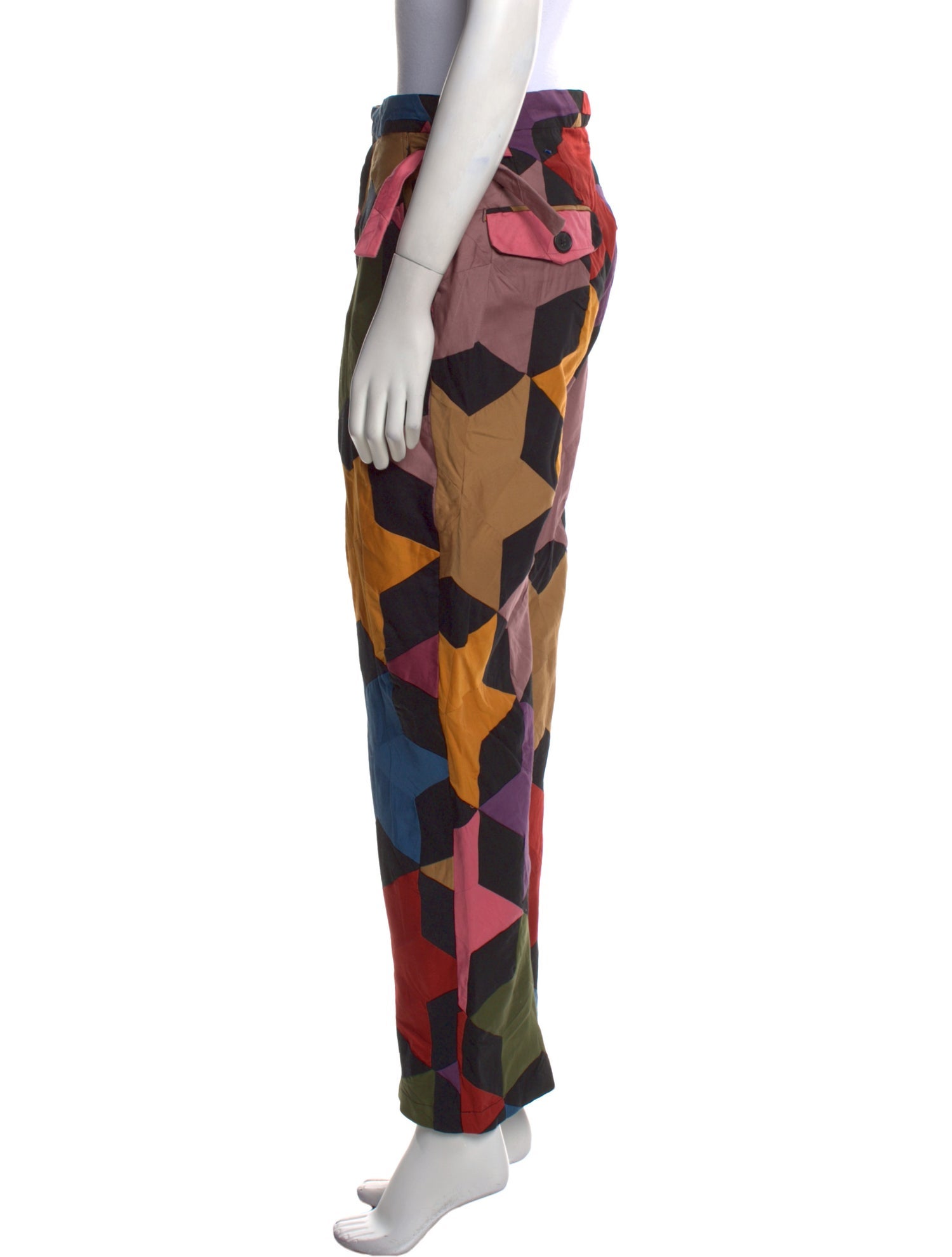 BODE Printed Straight Leg Pants