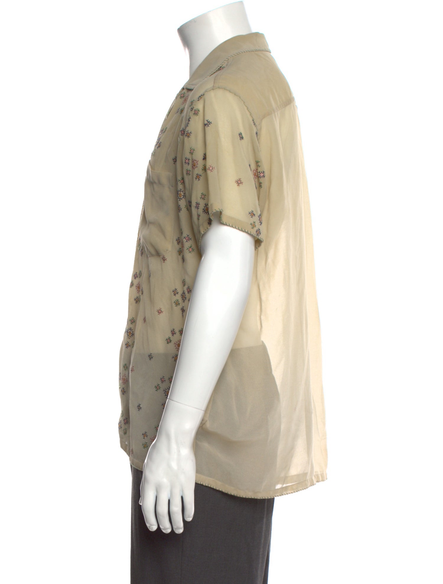 BODE Printed Short Sleeve Shirt