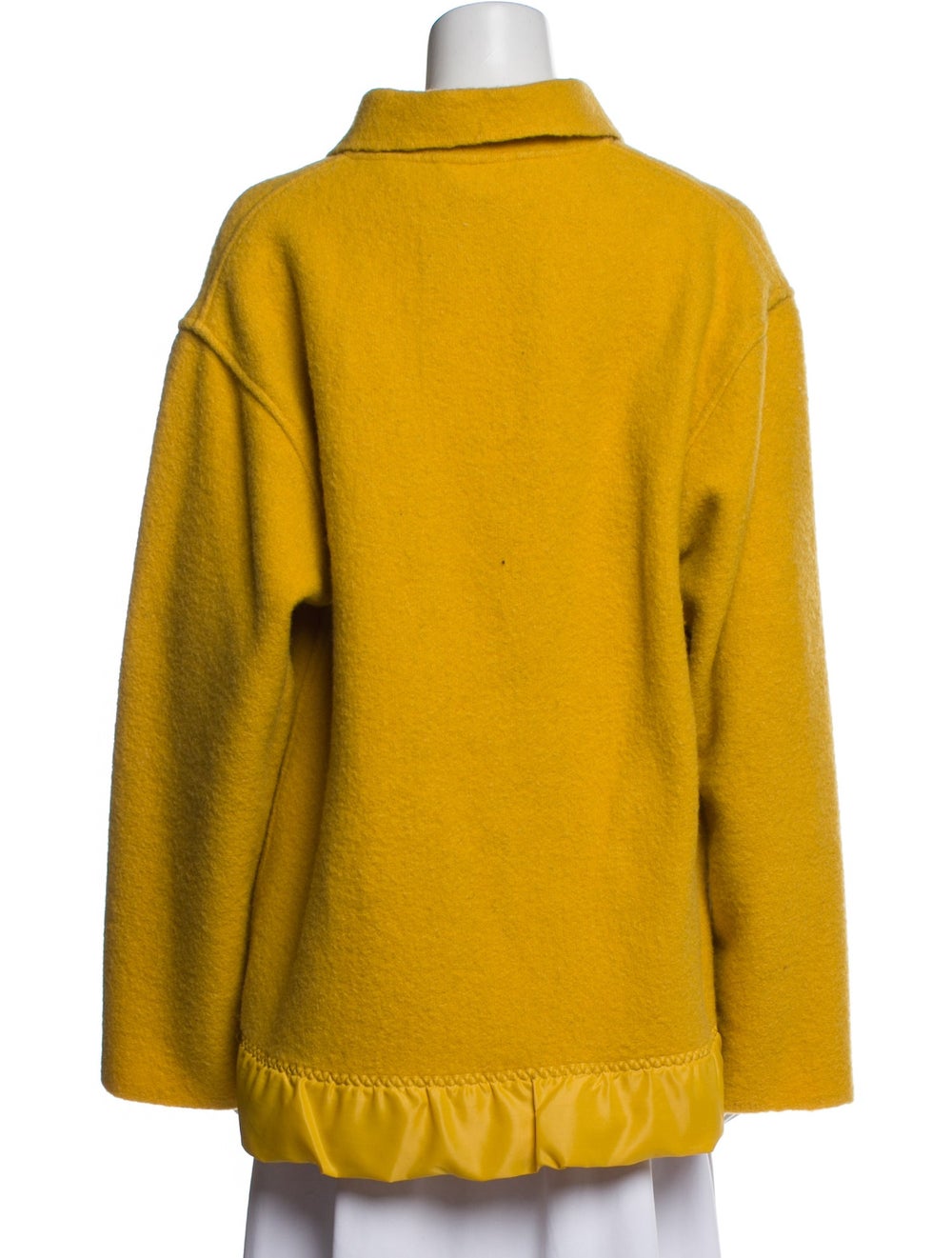 Bode Wool Utility Jacket Neutrals Pointed Collar … - image 3