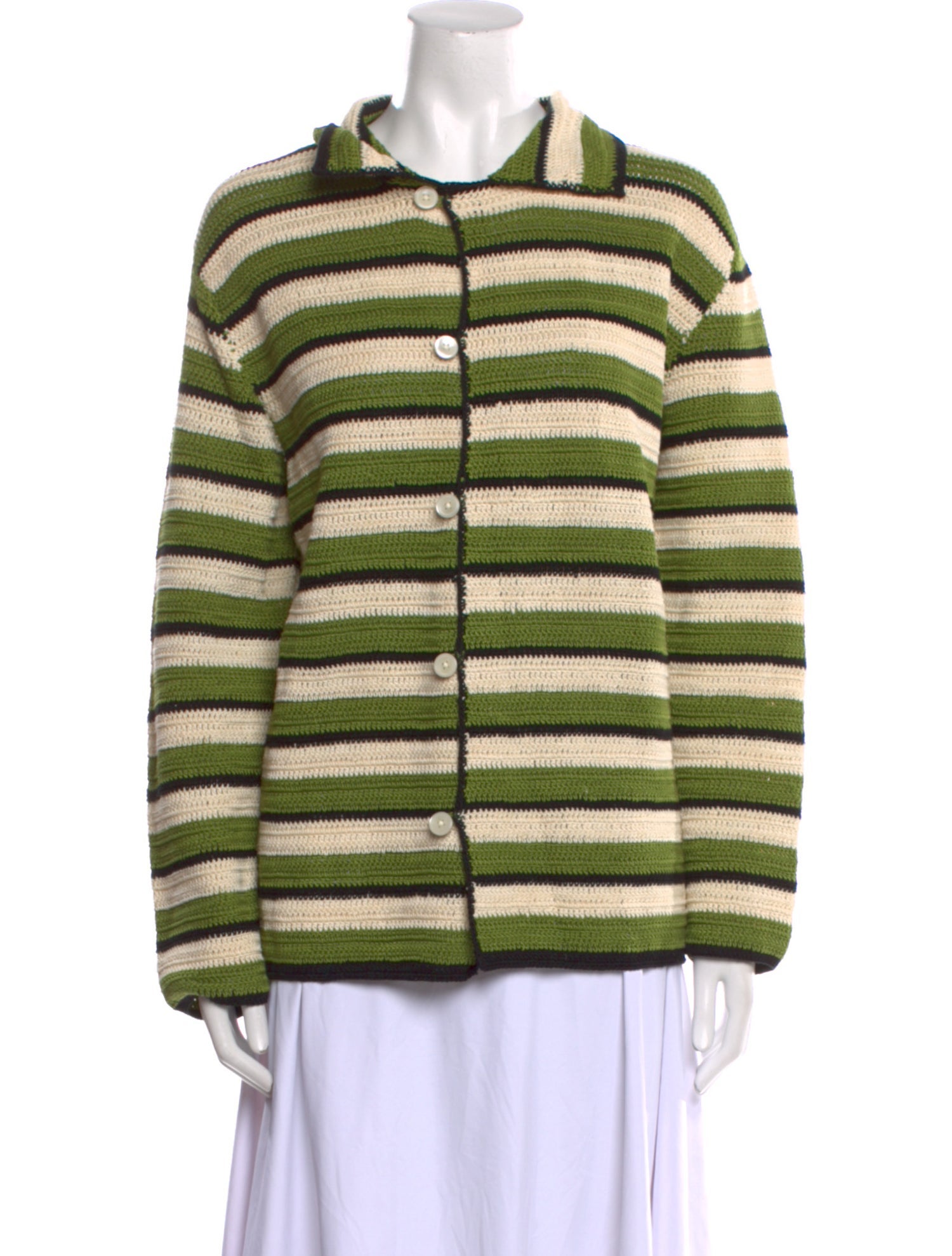 Alexander McQueen Wool Scoop Neck Sweater - Neutrals